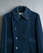 "Comme des garçons robe de chambre" Beautiful velour double half coat