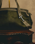 "TOD'S" 00's-10's Textured haircalf leather shoulder bag