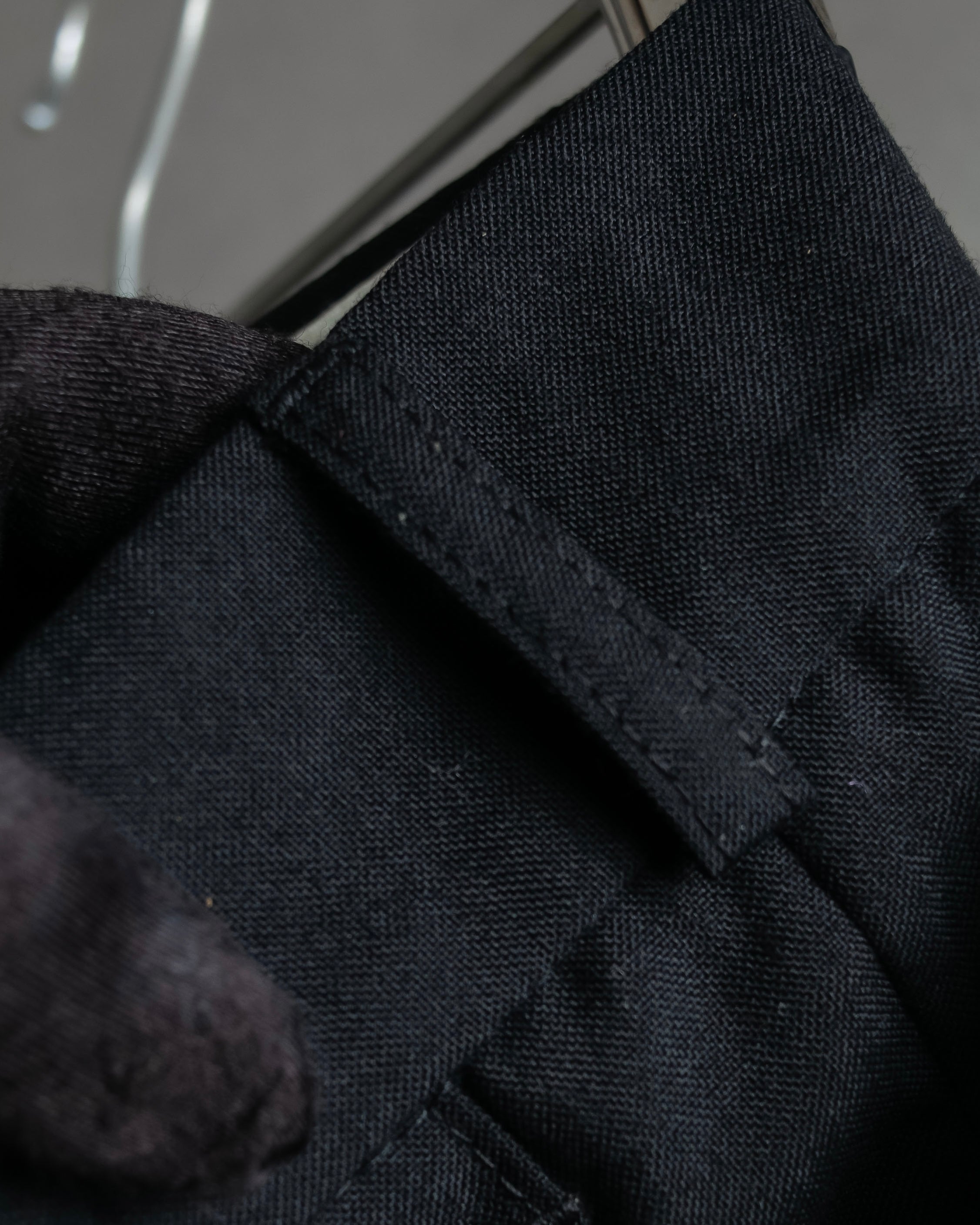 "Vintage high-waisted wide tapered slacks"