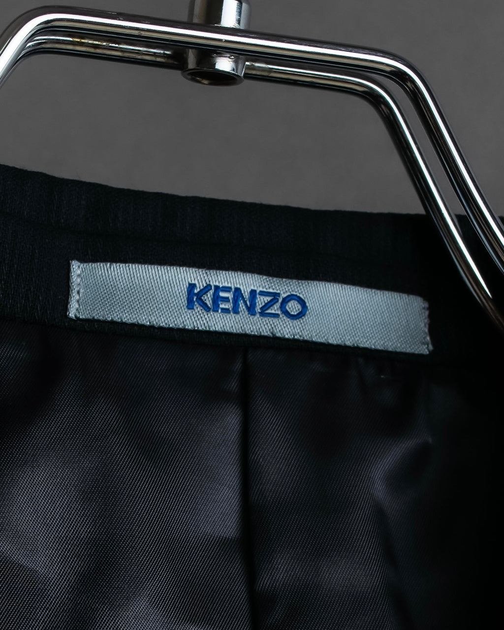 "KENZO" Classic detail black tailored jacket