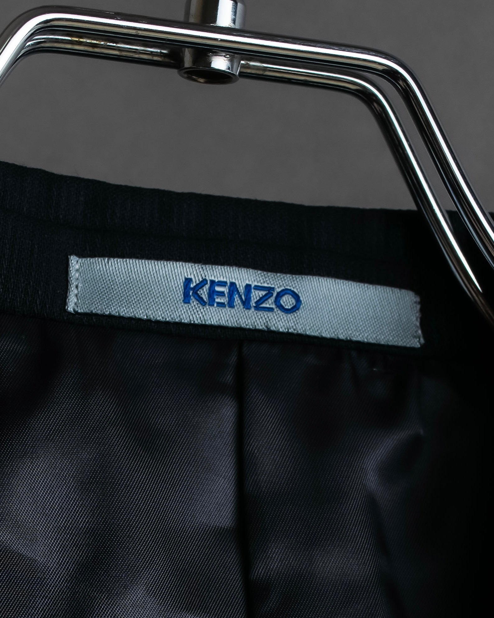 "KENZO" Classic detail black tailored jacket