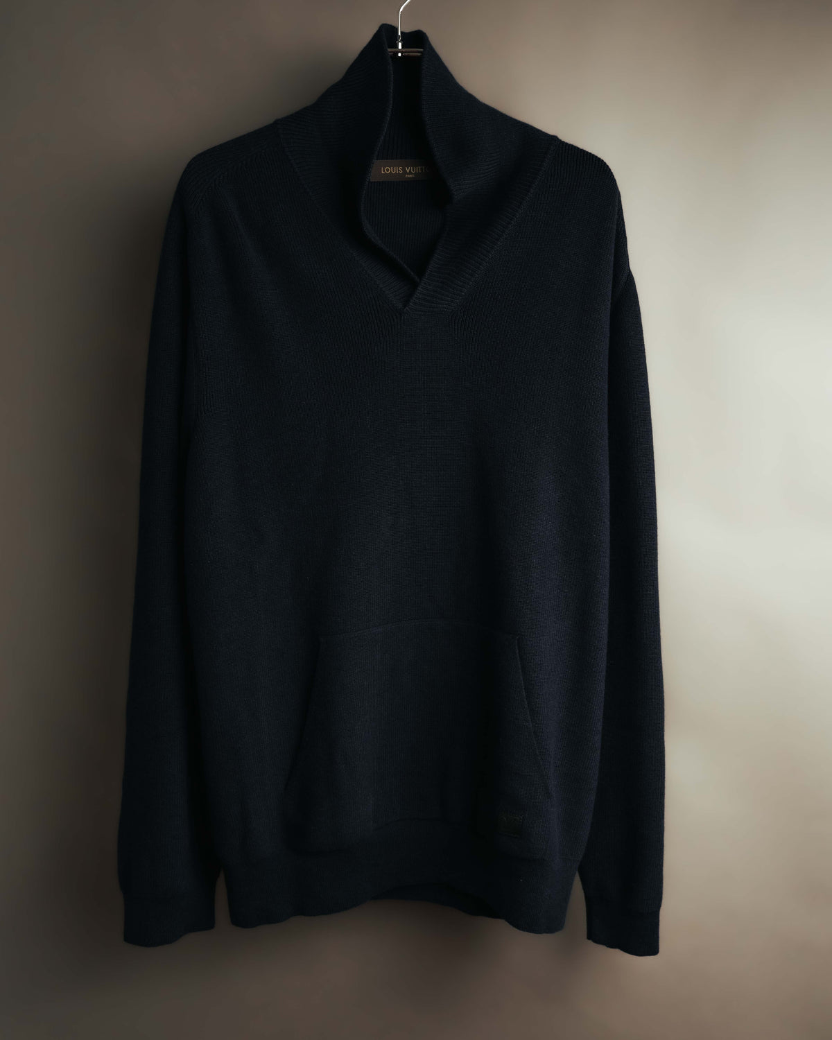 "LOUIS VUITTON" 2014's Relaxed shawl collar knit sweater