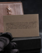 "BOTTEGA VENETA" Braided design leather bifold wallet