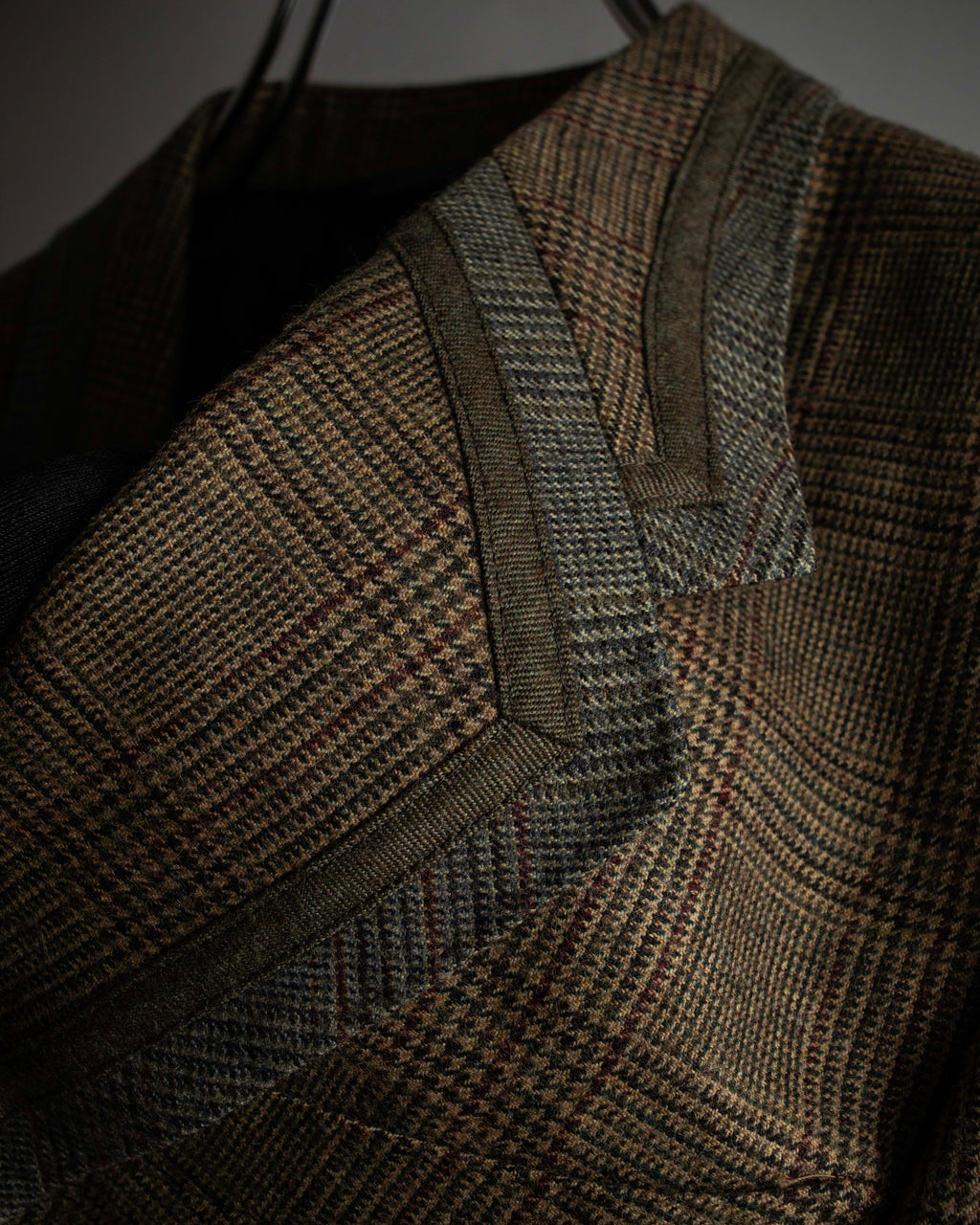 "PAUL SMITH" Flaming detail glen plaid set up