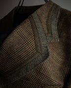 "PAUL SMITH" Flaming detail glen plaid set up