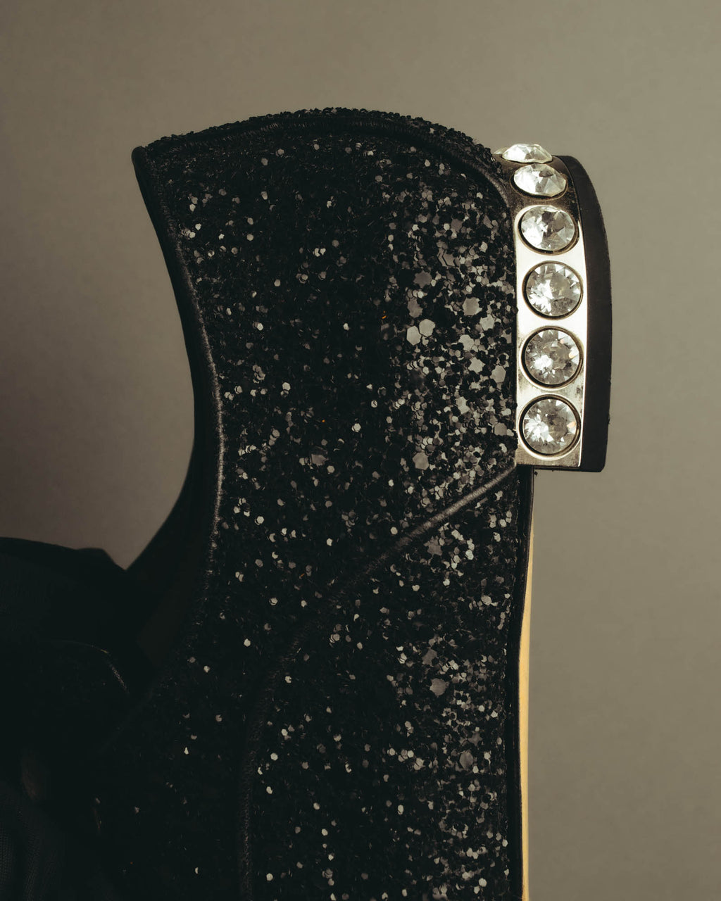 "Miu Miu" 2010's Embellished glitter lace-up oxford shoes