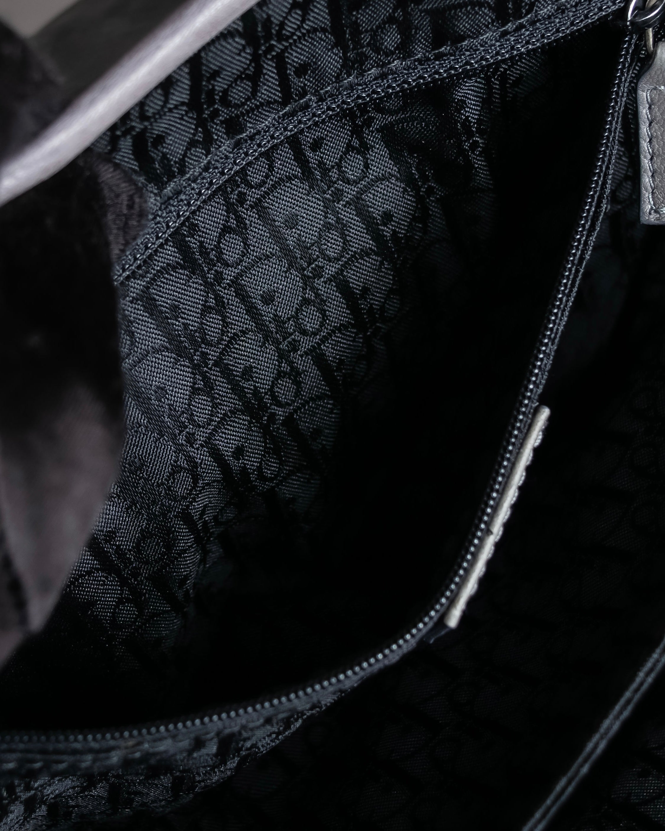 "Christian Dior" John Galliano period Gathering design leather hand bag