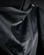 “Miss Dior” 90’s asymmetrical multi button wool dress