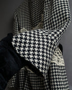 "Valentino Garavani" Houndstooth pattern lace velvet design set up