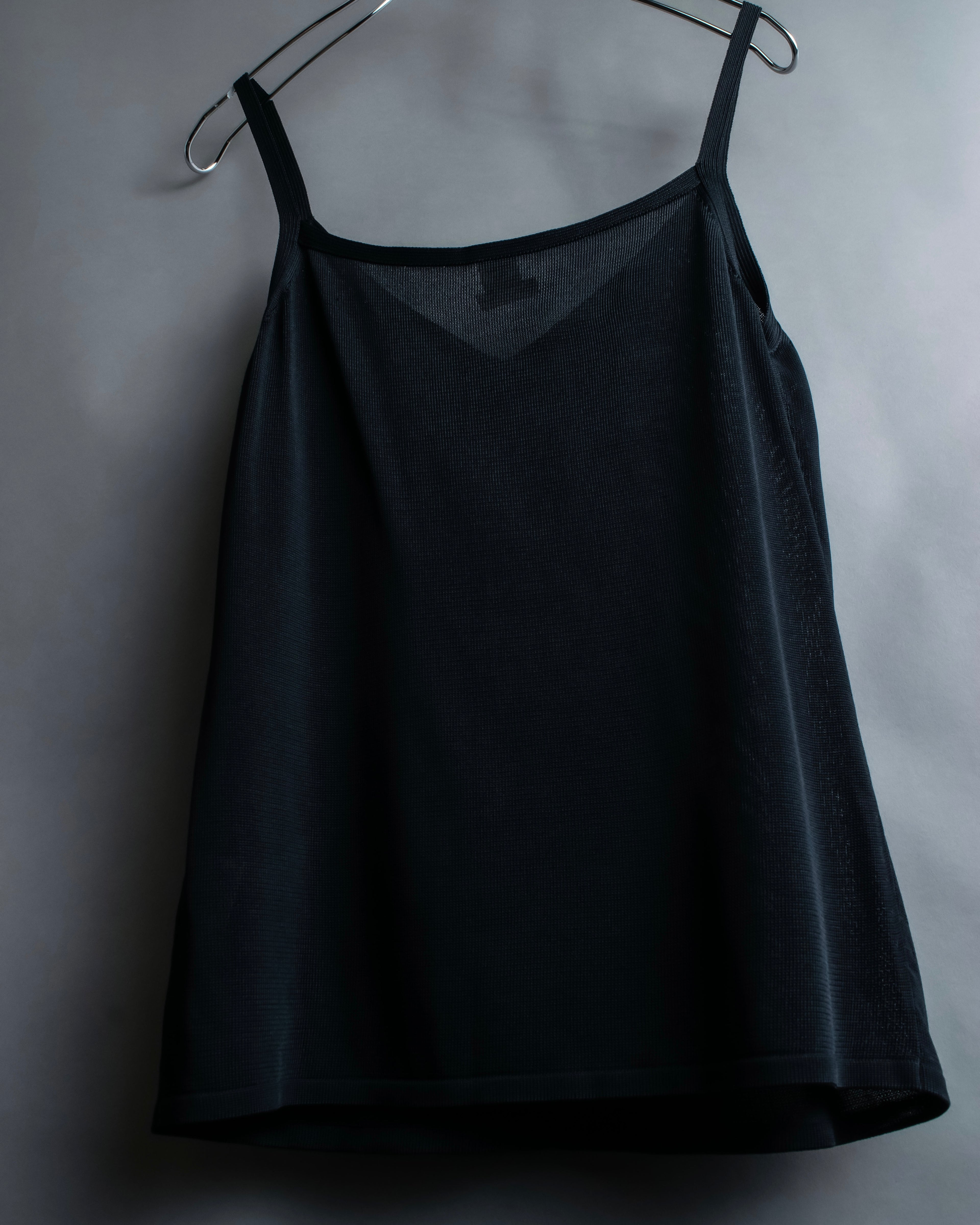 "HERMES" Sheer rayon mode style camisole