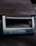 "LOEWE" Belt cover design leather one handle shoulder bag