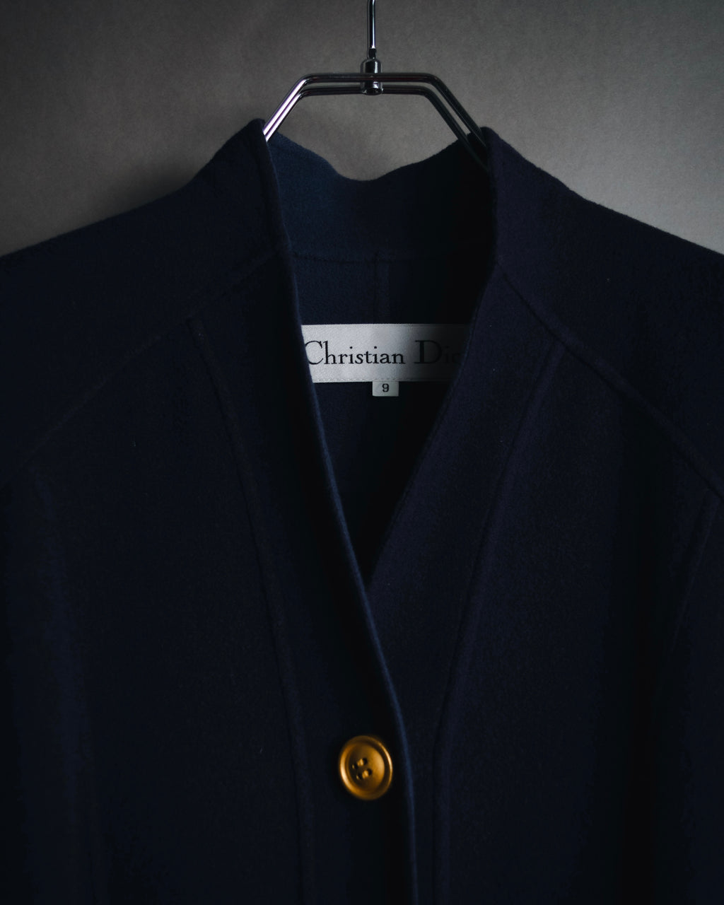 –SPECIAL– "Christian Dior" 80’s-90’s architectural coat dress
