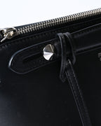 FENDI/ “By The Way Medium” Flower Detailed 2 Way Hand Bag Black