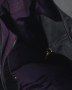 -SPECIAL- “LOEWE” Calle oversized padlock leather bag