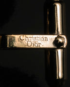 “Christian Dior” 70’s-80’s Geometric cut cufflinks
