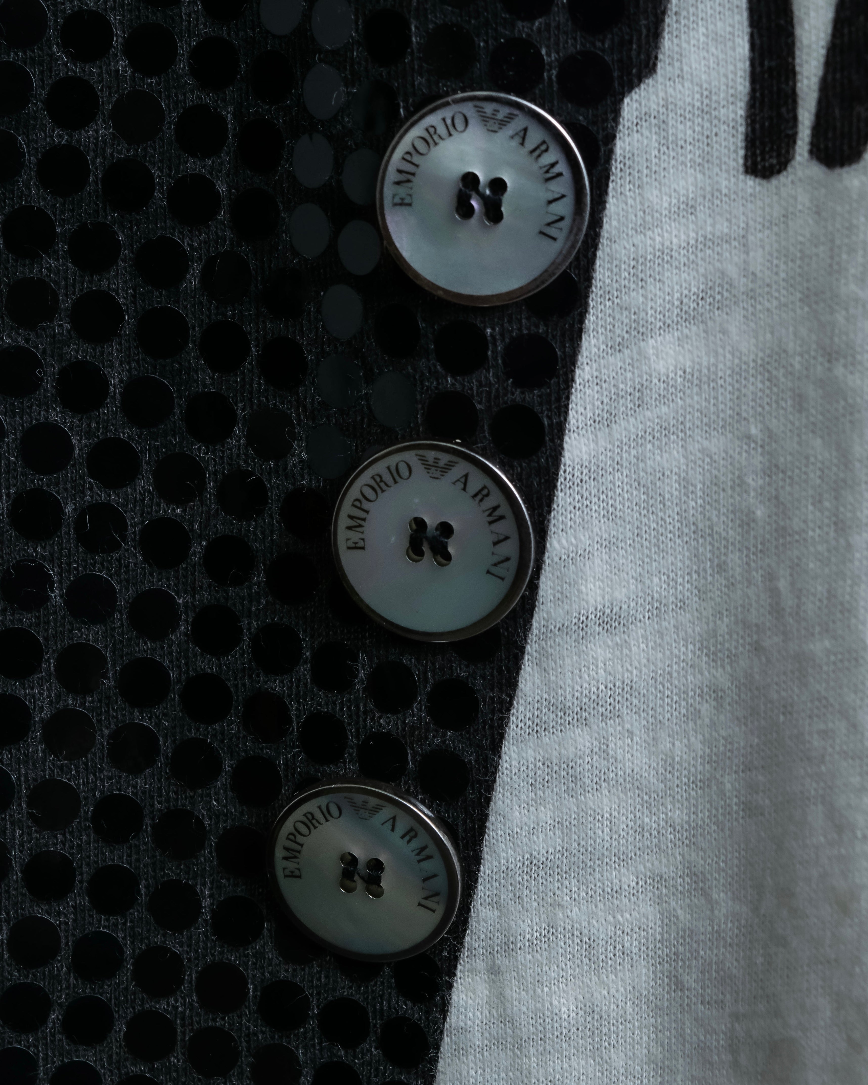 "Emporio Armani" Trompe l'oeil design T-shirt