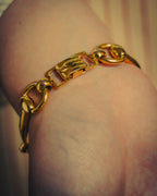 -SPECIAL- “CELINE” 70’s-80’s vintage horsebit link bracelet