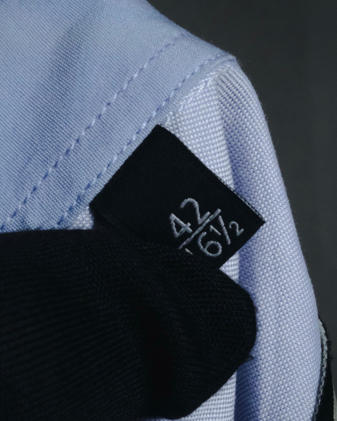 "GUCCI" Michele design tonal contrast-collar classic dress shirt