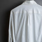 "BALENCIAGA" Gathered design box cut white shirt