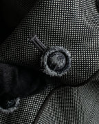 "Christian Dior" Flap pocket detail military tailored jacket