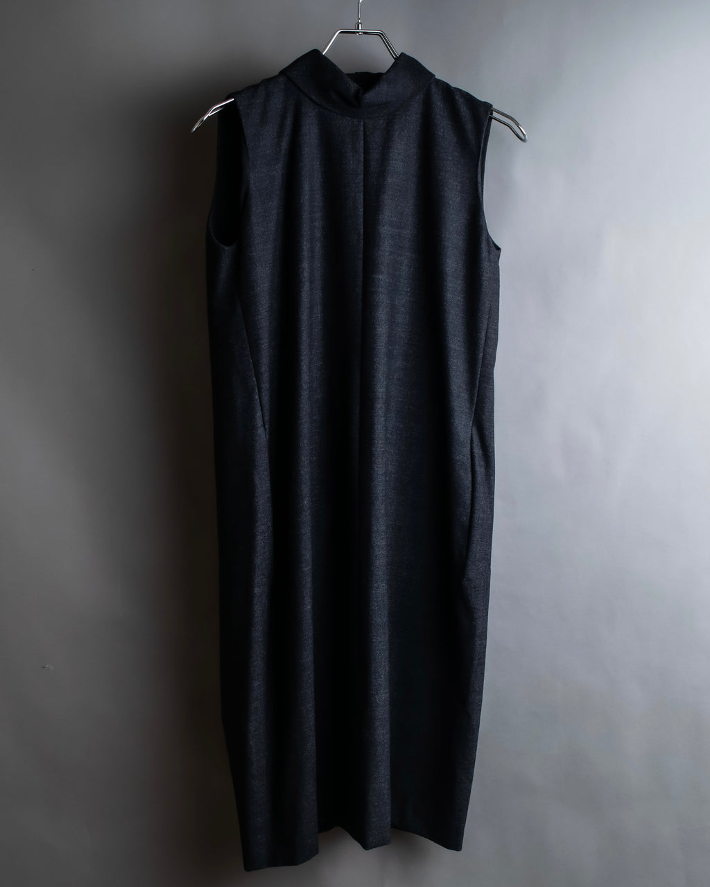 "MAISON MARGIELA" 16AW Deep tuck design sleeveless dress
