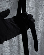 "GUCCI" Michele period floral lace design bow tie shirt