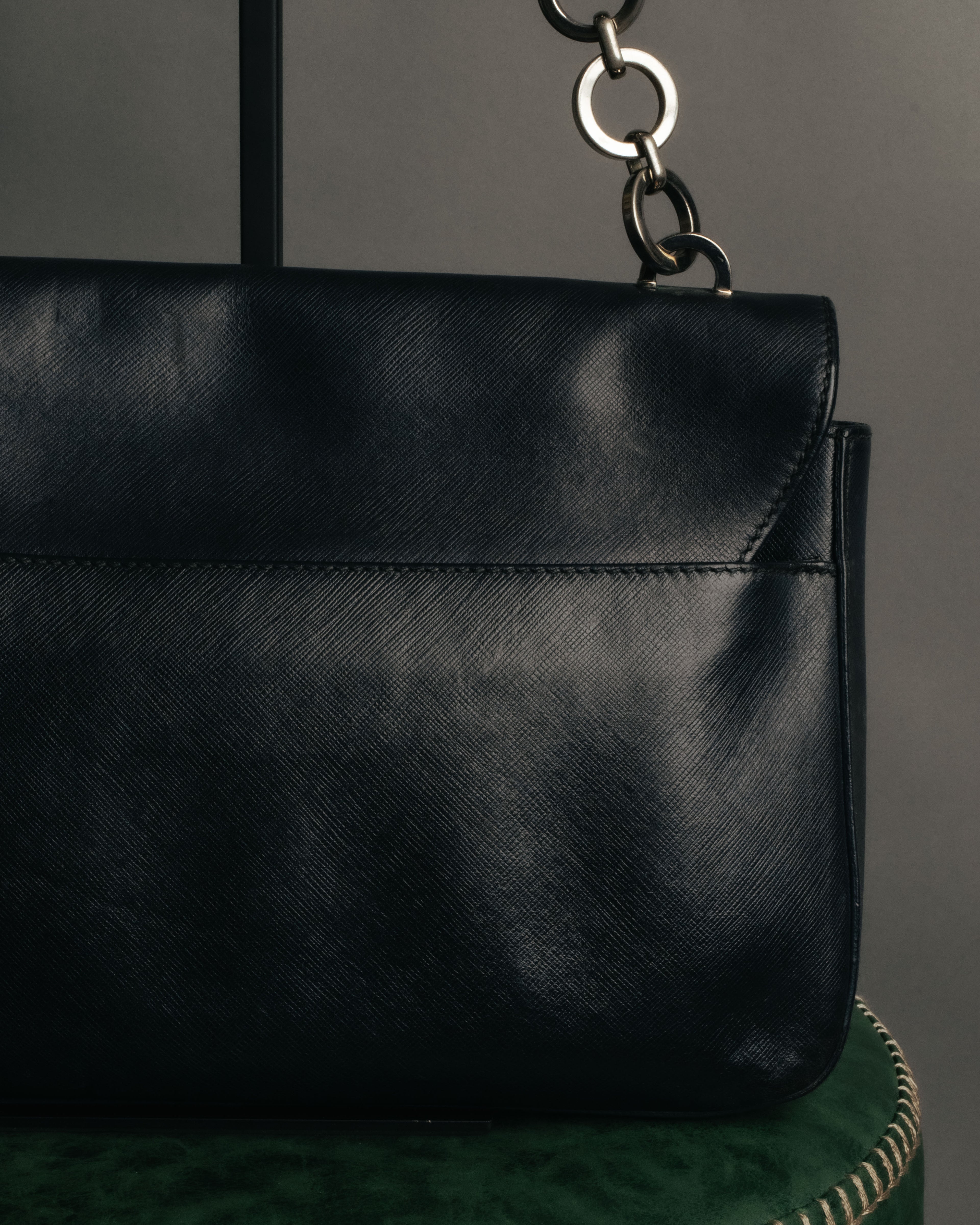 “Salvatore Ferragamo” 2010’s Gancini leather shoulder bag