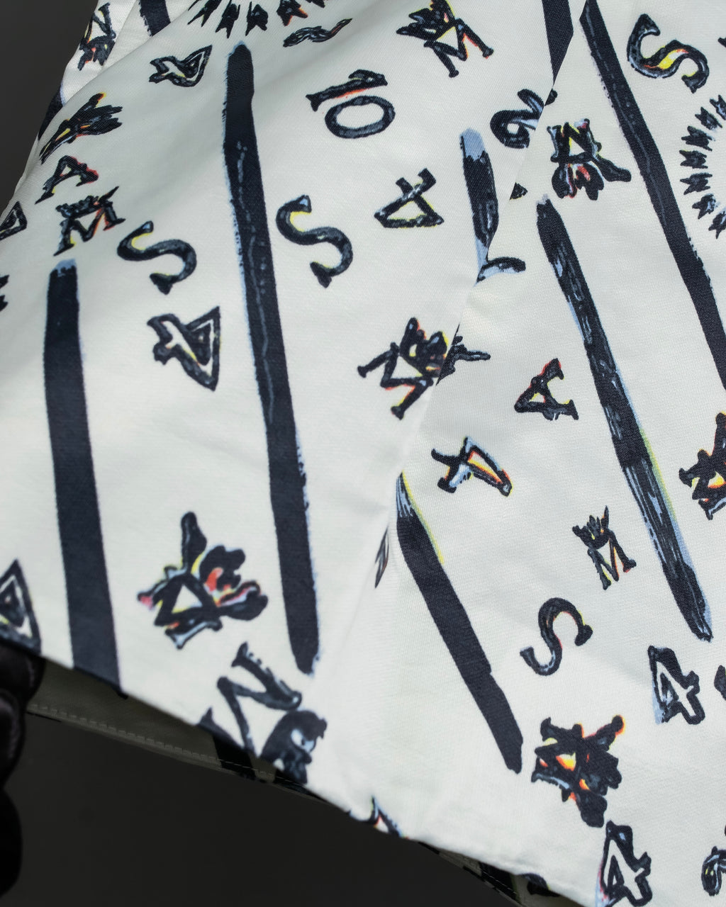 “BALENCIAGA” Number pattern designed shorts