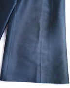 CÉLINE by Phoebe Philo/ Silk Blended Tuck Culottes Pants Navy
