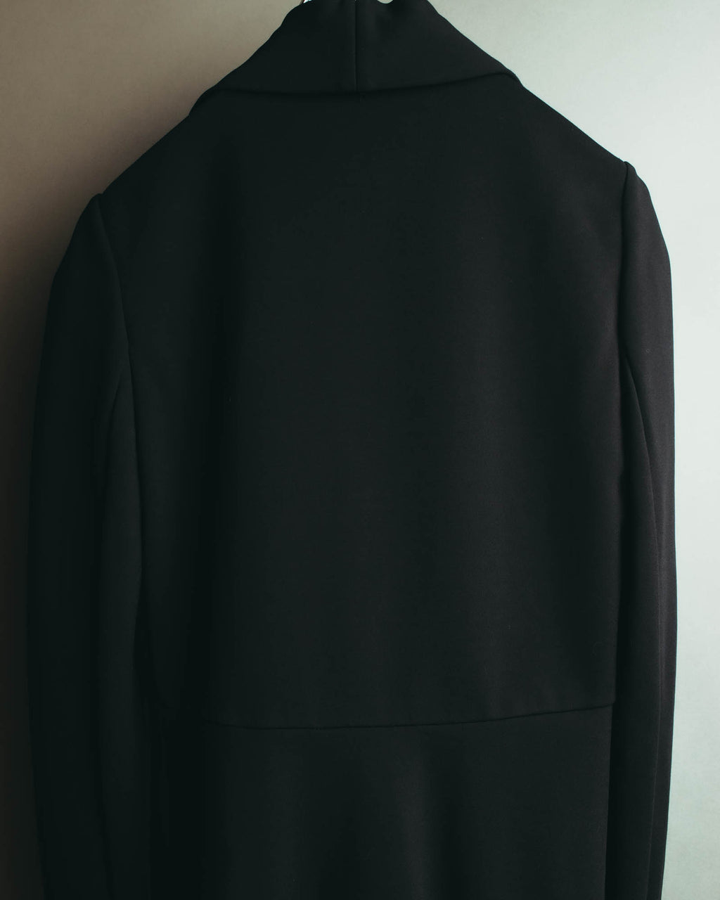 “VALENTINO” 2015-2018 Draped ruffle long coat