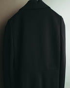 “VALENTINO” 2015-2018 Draped ruffle long coat