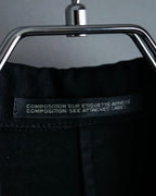 "B Yohji Yamamoto" Inside-out design super long shirt coat