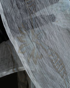 "HERMES" Margiela period abstract pattern shirt