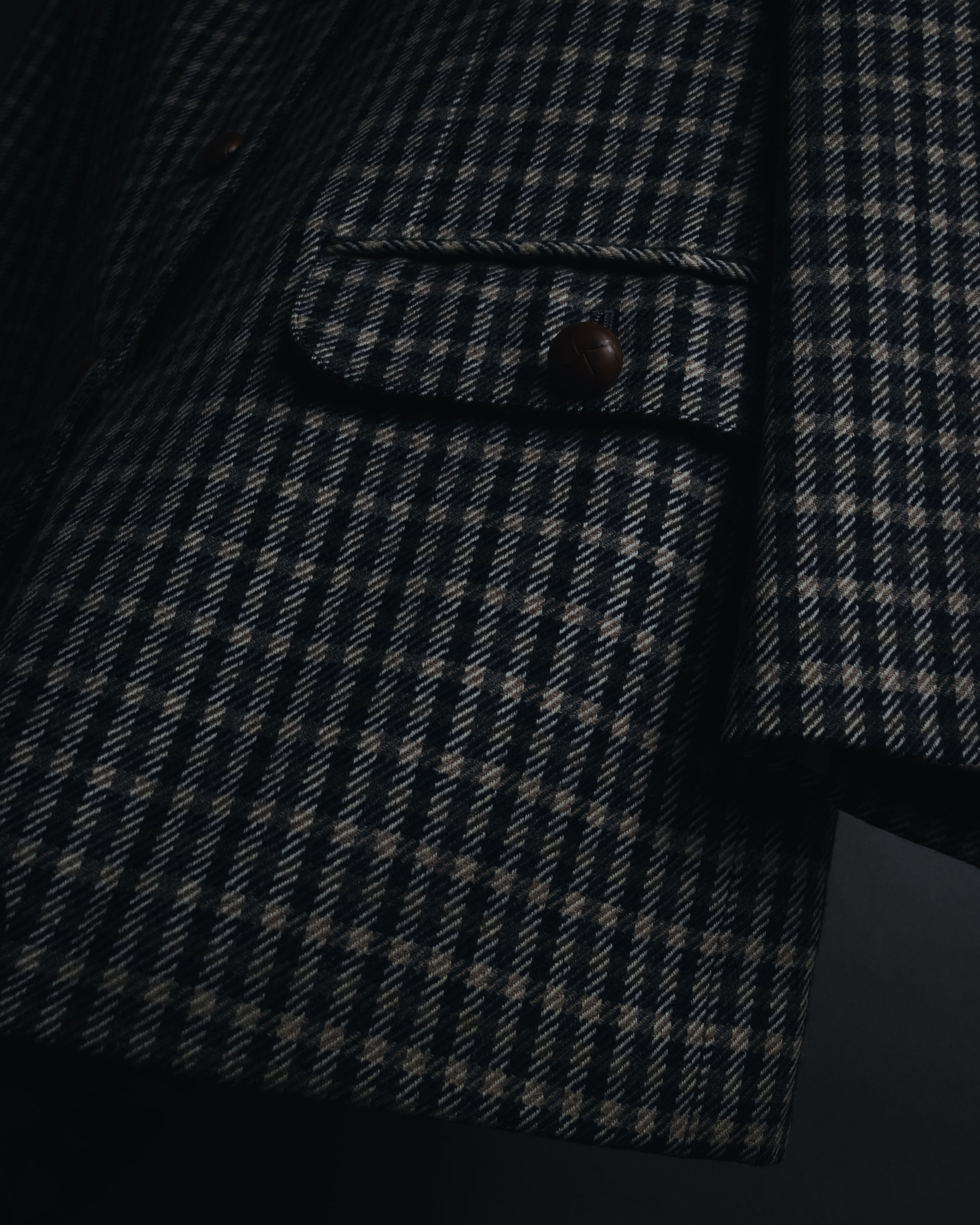 "Christian Dior SPORTS" 80’s-90’s british check tweed jacket