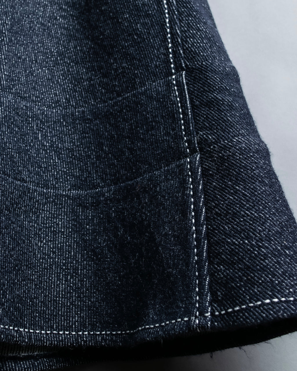 "tricot COMME desGARCONS" Flared silhouette wool cropped skirt