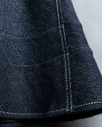 "tricot COMME desGARCONS" Flared silhouette wool cropped skirt