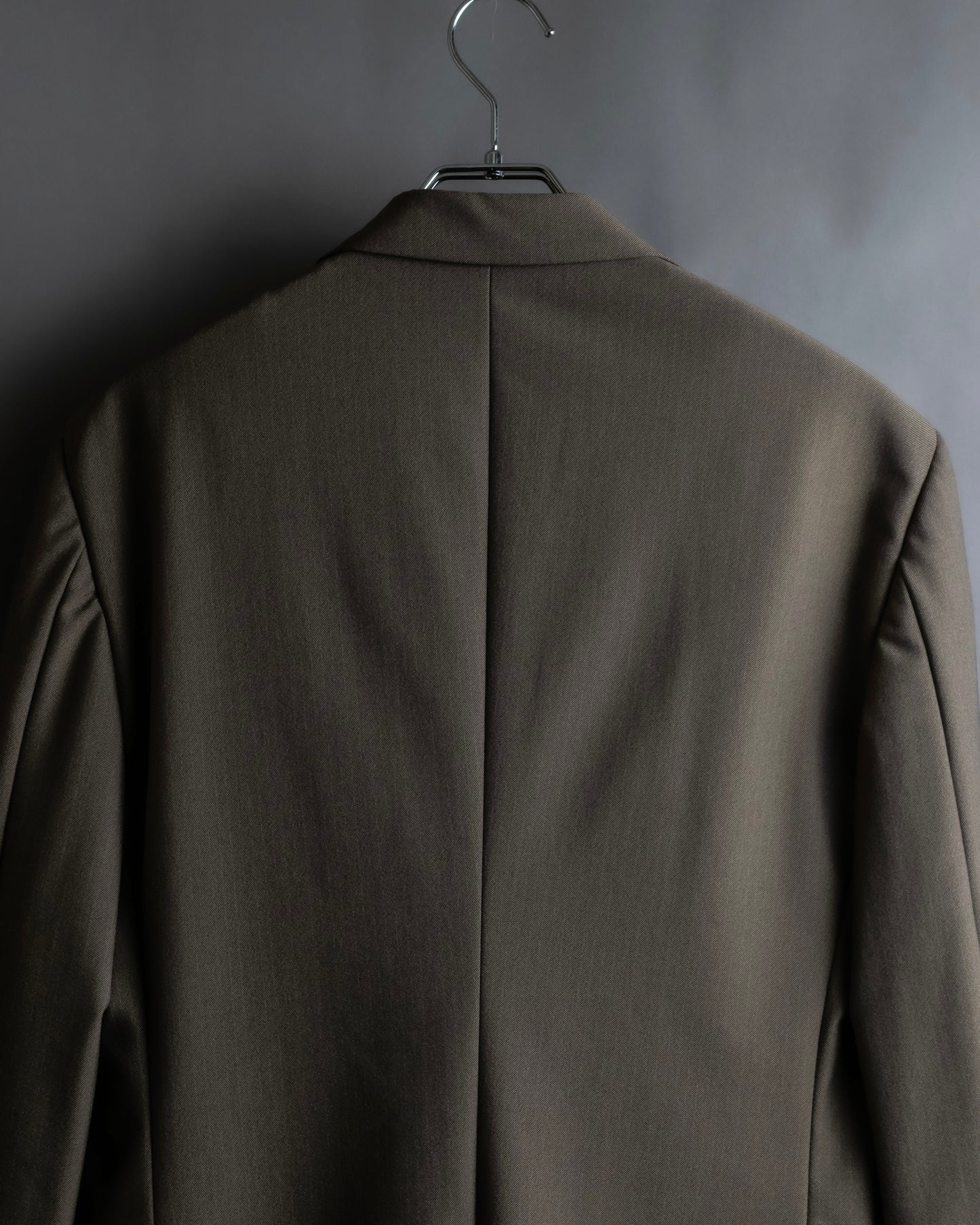 "PRADA" 3 button oversized tailored jacket