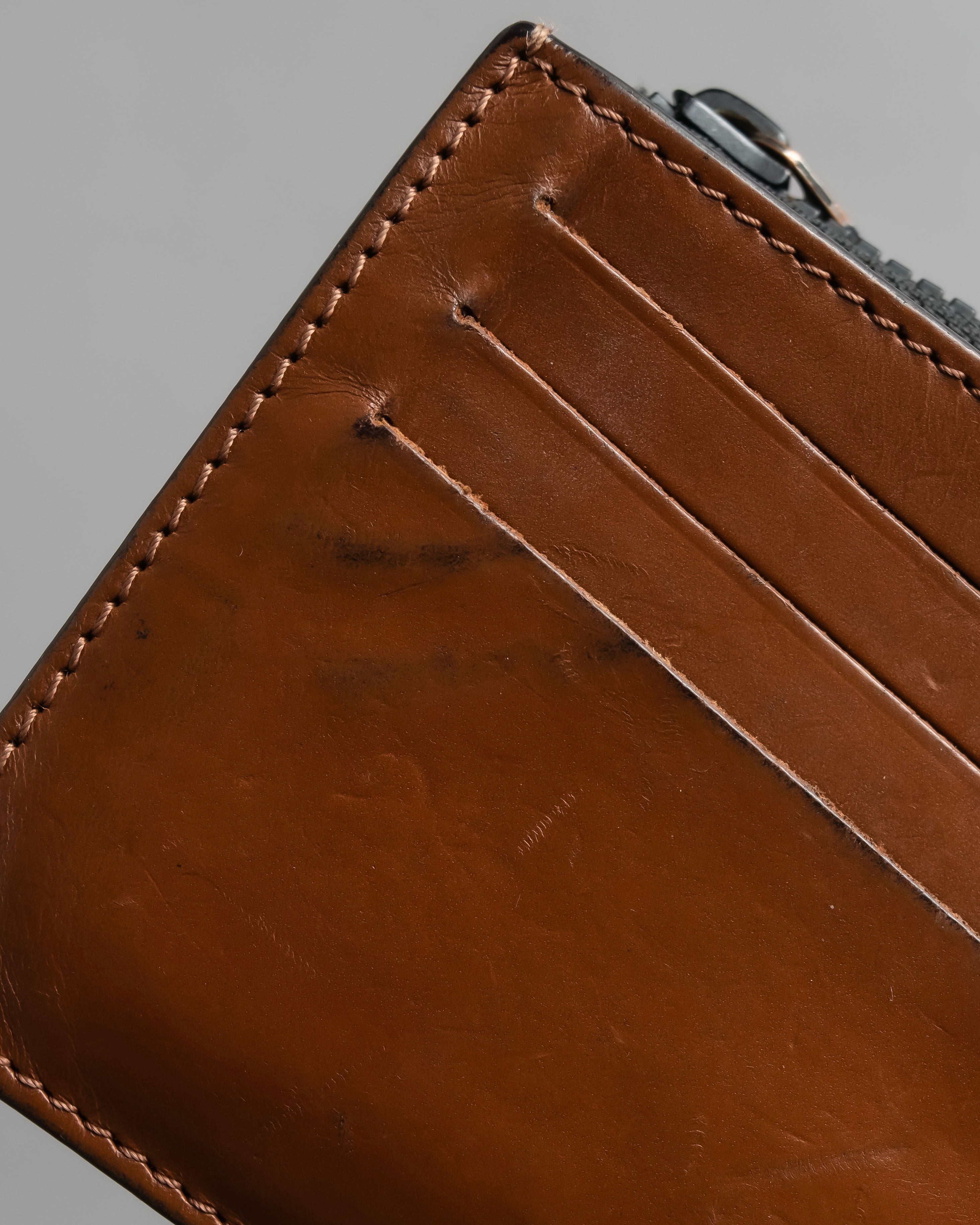 "MAISON MARGIELA" 4-tag design leather money clip