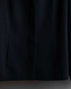 "BURBERRYS" Short length concealed tailored jacket