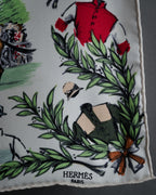 -SPECIAL- “HERMÈS” 70’s-80’s Chantilly carré 45 scarf