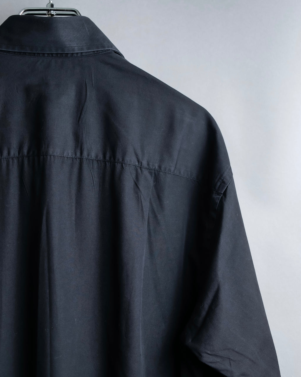 "GUCCI" Horizontal collar oversized shirt