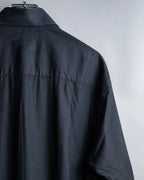 "GUCCI" Horizontal collar oversized shirt