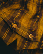 “Christian Dior” 90’s-00’s Plaid wool zip tailored vest