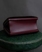 "LOEWE" Seal fur leather hand bag