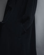 “SOPRANI DONNA” Tailored double-breasted long coat