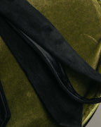 -SPECIAL- “HERMÈS” 2008-18 Suede cutwork leather tie
