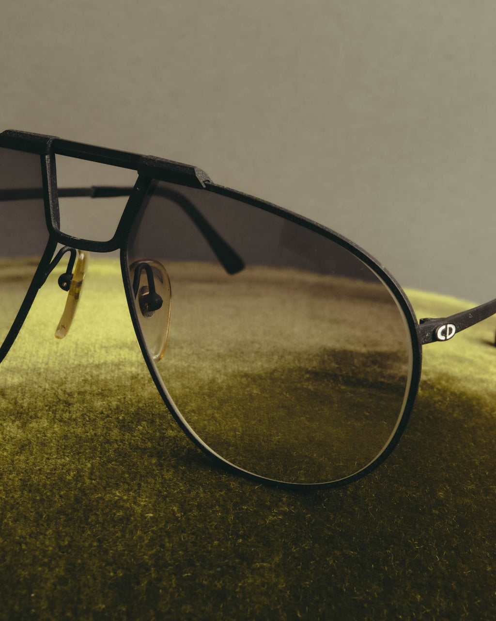 "Christian Dior" 80's Oversized aviator sunglasses
