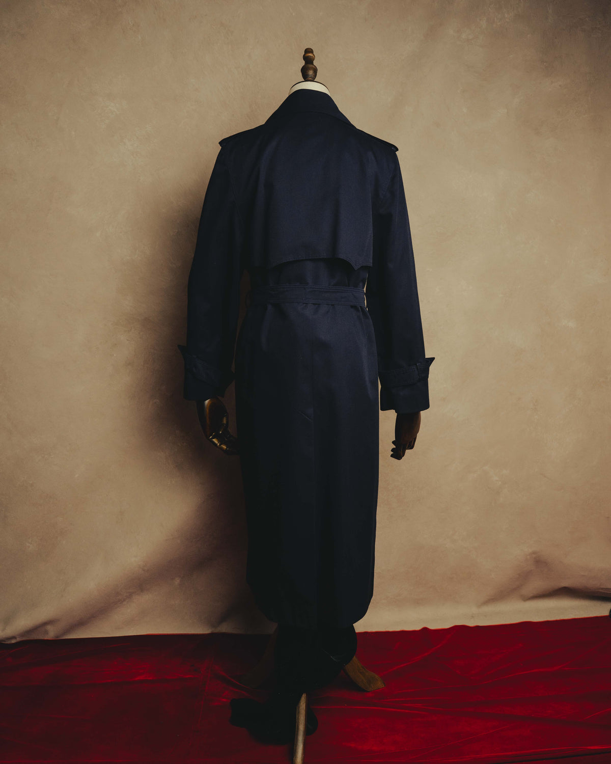 "CELINE" 70's-90's Classic belted trench coat