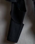 "COMME des GARCONS HOMME PLUS" 19SS Cut-off design slacks