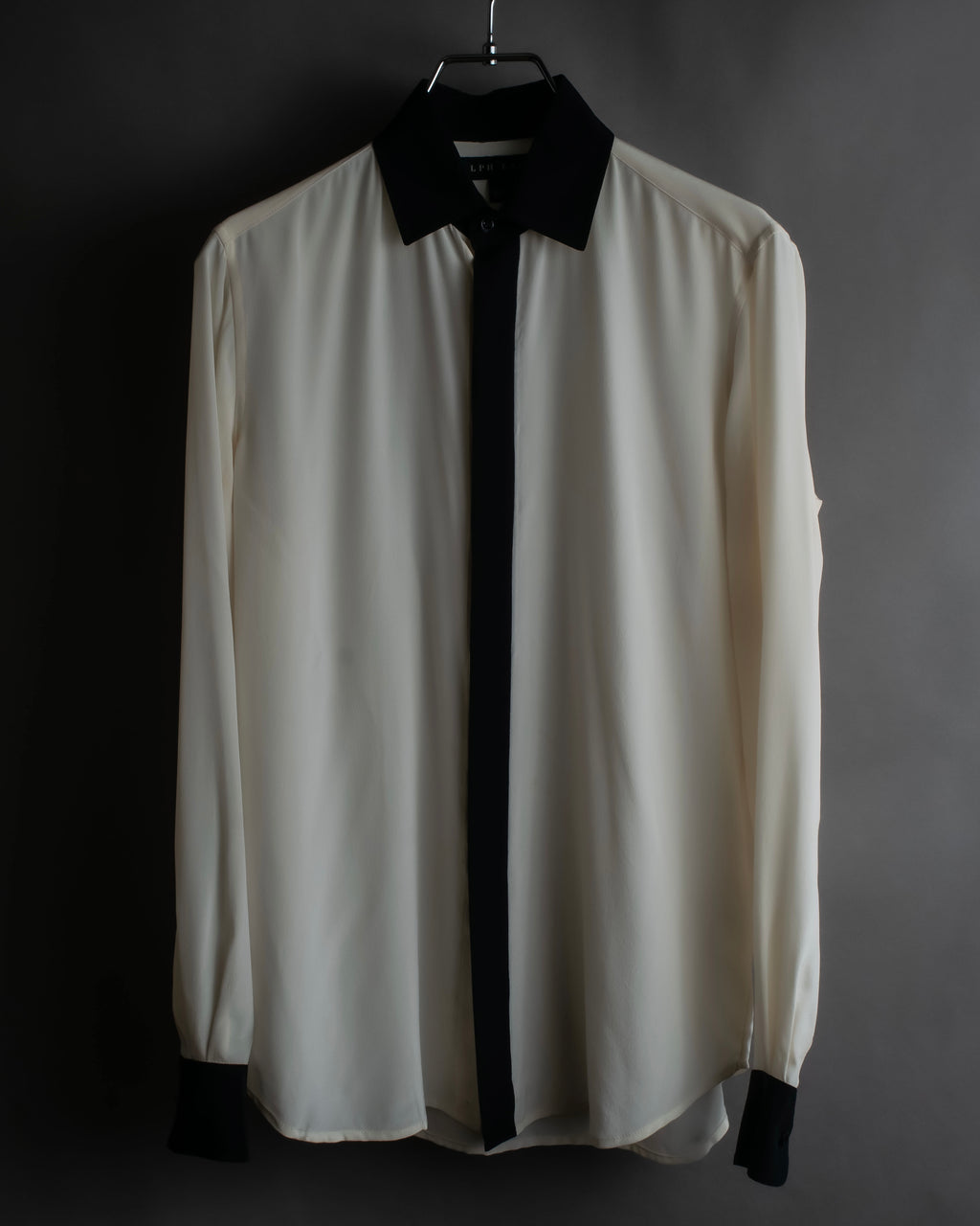 "Ralph Lauren" High density woven silk clerical shirt